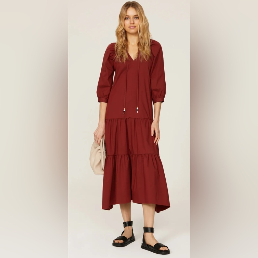 BOSS
Depera Tiered Midi Dress